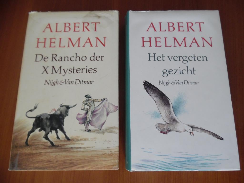 Albert Helman, Het vergeten gezicht / Rancho der XMysteries, Ophalen of Verzenden, Gelezen, Albert Helman