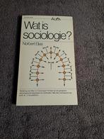 Wat is sociologie? - Norbert Elias (AULA), Gelezen, HBO, Ophalen of Verzenden, Gamma