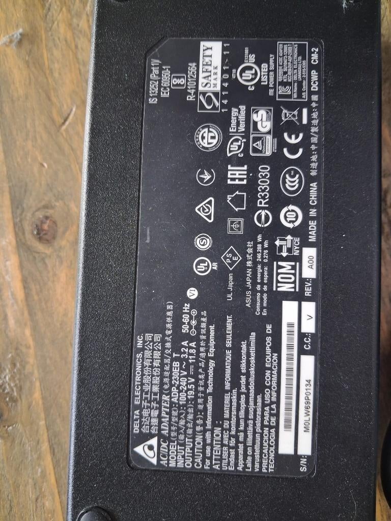 Gaming laptop ASUS ROG, Met videokaart, Intel® Core™ i7 , Ophalen of Verzenden, Gaming