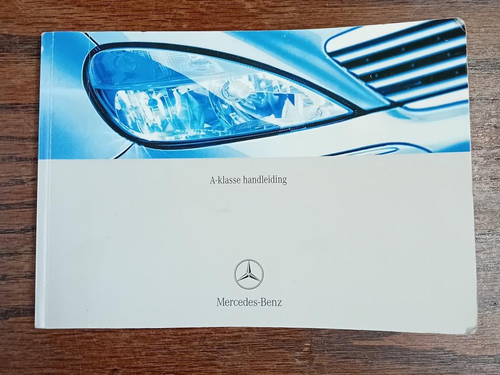 Instructieboekje Mercedes A-Klasse W168, Auto diversen, Handleidingen en Instructieboekjes, Ophalen of Verzenden