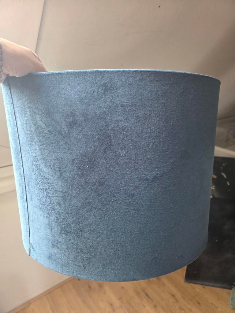 Patrol blauwe lampenkap, Gebruikt, 25 tot 50 cm, Blauw, Rond