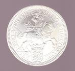 Herslag door de KNM van de (1 ounce) zilveren dukaton 1673, Ophalen of Verzenden, Vóór koninkrijk, Losse munt, Zilver