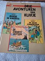 Kuifje: Drie Avonturen van Kuifje - Hergé, Boeken, Stripboeken, Meerdere stripboeken, Ophalen of Verzenden, Gelezen, Hergé