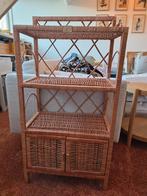 Boho rotan kastje - Zo goed als nieuw, Minder dan 75 cm, Zo goed als nieuw, Minder dan 50 cm, Ophalen