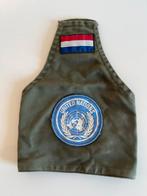 Armlet korps mariniers blauwhelmen VN (UN), Verzamelen, Ophalen of Verzenden, Marine, Nederland, Embleem of Badge