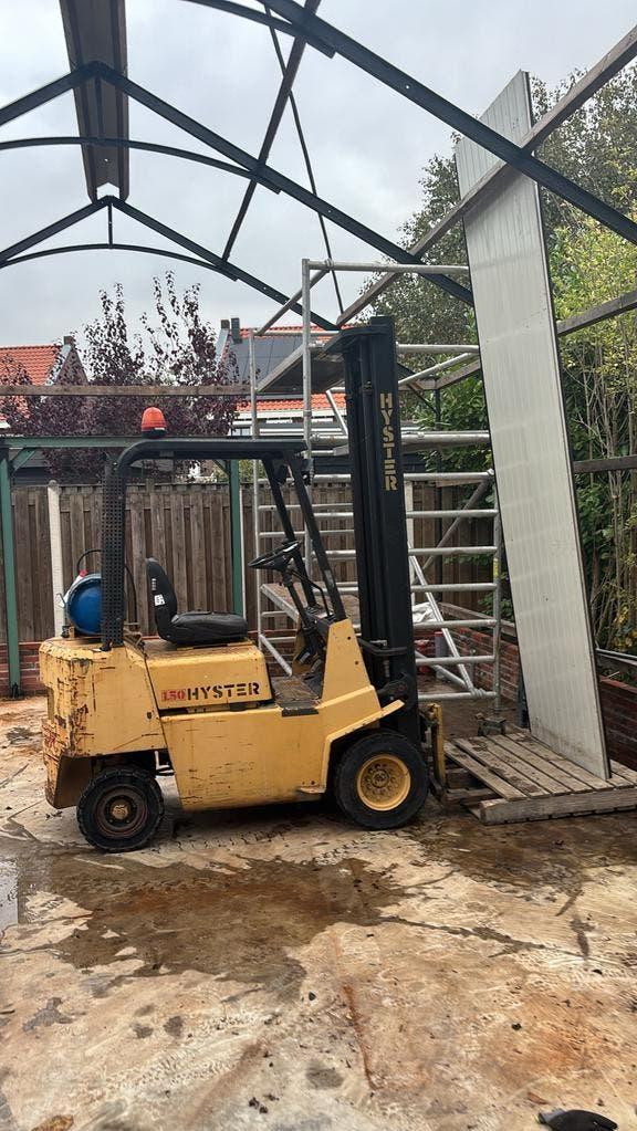Hyster heftruck, Ophalen, Gebruikt