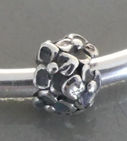 Trollbeads HORTENSIA, Sieraden, Tassen en Uiterlijk, Bedels, Gebruikt, -, Verzenden, -