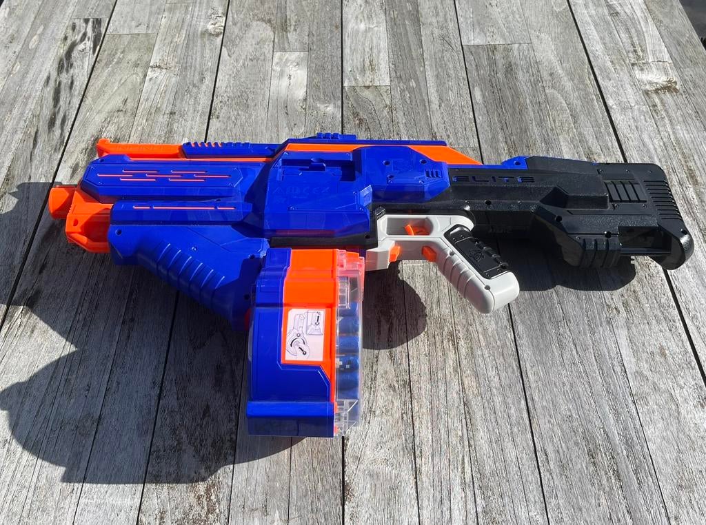 Nerf N-Strike Elite Infinus, Kinderen en Baby's, Speelgoed | Buiten | Actiespeelgoed, Ophalen, Zo goed als nieuw
