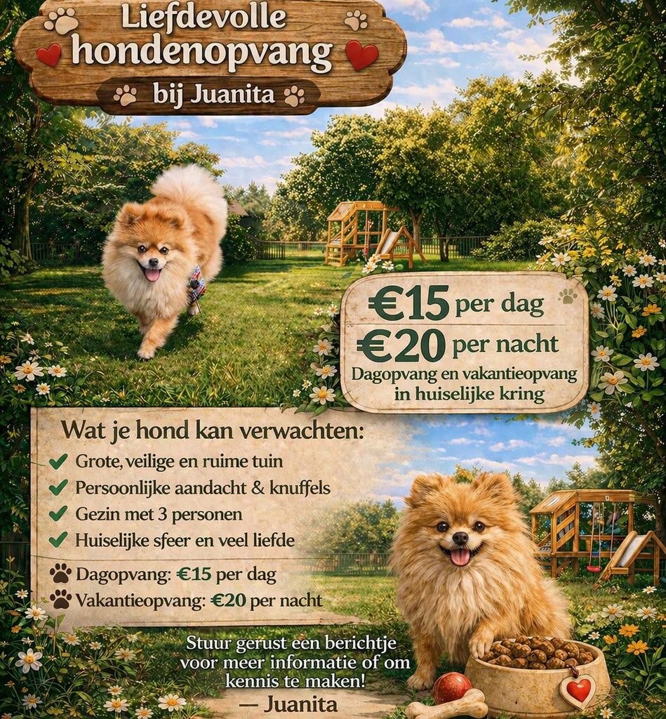 Honden oppas aangeboden, Eén persoon