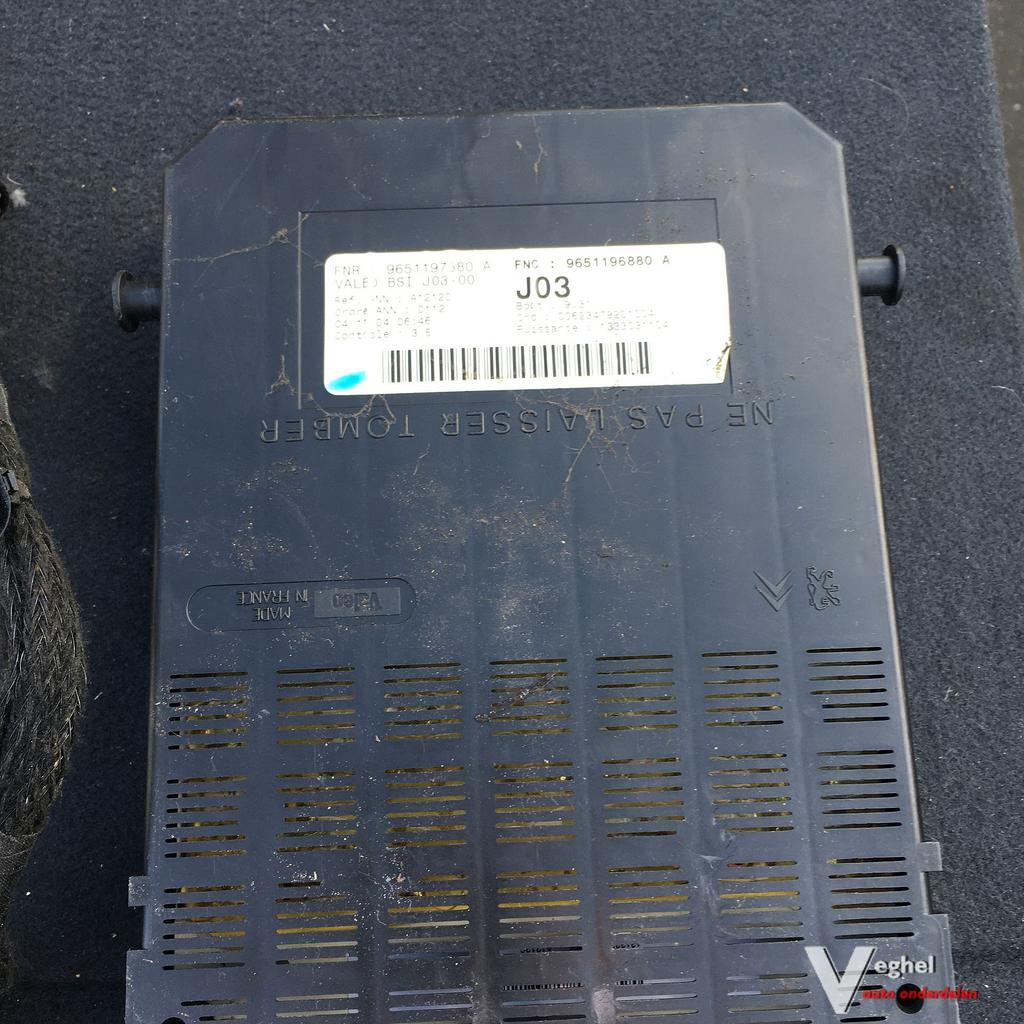 Peugeot 307 Sw 2.0 16v 2005 2500185  ECU Set, Gebruikt, -, -, Ophalen of Verzenden