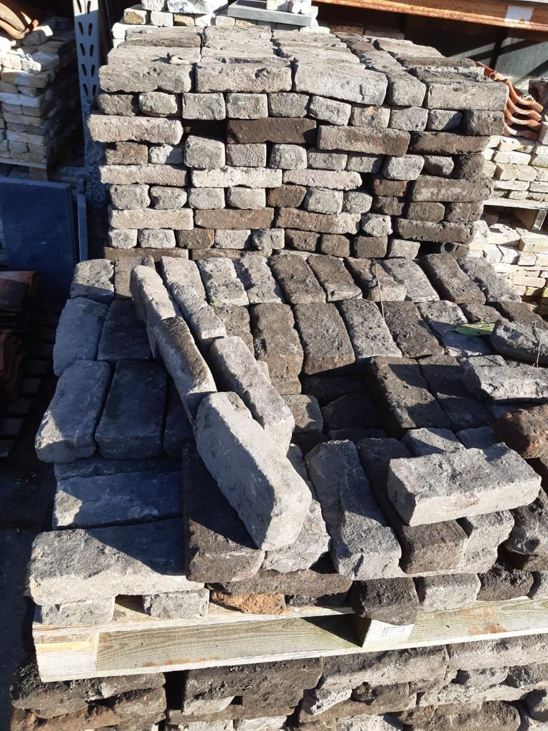 straatklinkers, Tuin en Terras, Tegels en Klinkers, Ophalen, Gebruikt, Overige materialen, Klinkers