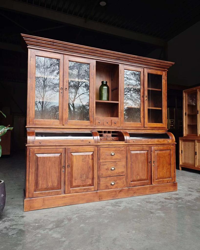 Grutterskast | Oude Servieskast | Winkelkast kleppen #3934, Ophalen of Verzenden