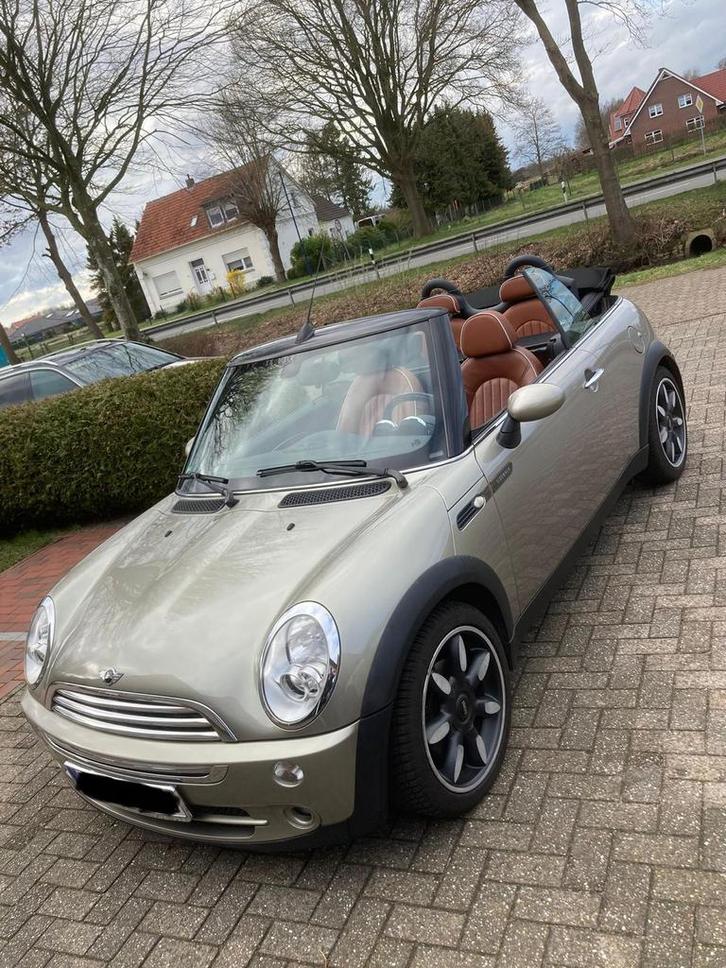 Mini cooper cabrio sidewalk 119 pk airco! 118545 km!!, Auto's, Mini, Bedrijf, Cabrio, ABS, Airbags, Airconditioning, Alarm, Bluetooth
