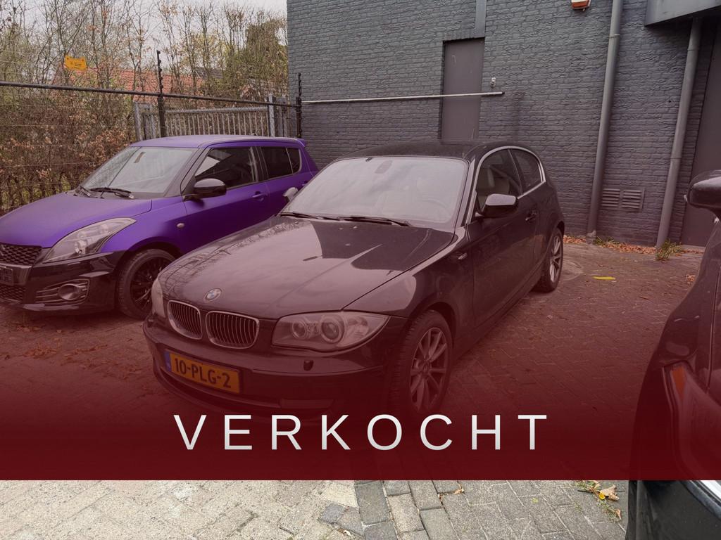 BMW 1-serie 118d Corporate Business Line Ultimate Edition EX, Auto's, 1-Serie, Euro 5, 4 cilinders, Zwart