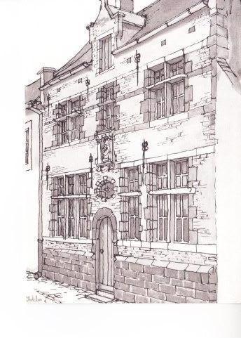 DIEST,- Woning van de Grootjuffrouw. 22-03, Ophalen of Verzenden, 1960 tot 1980, Gelopen, Vlaams-Brabant