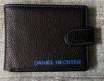 Daniel Hechter. Zwarte leren portemonnee., Overige merken, Zwart, Nieuw, Ophalen of Verzenden
