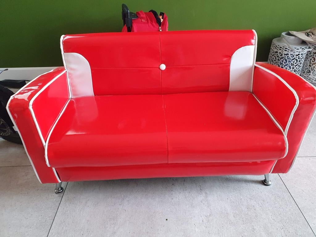 Bel Air bank en fauteuil kinder, Ophalen, Kunststof, Tweepersoons, 75 tot 100 cm