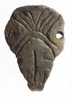 Merovingische gespplaat 5e-8e eeuw, zilver   a827, Ophalen of Verzenden, Zilver