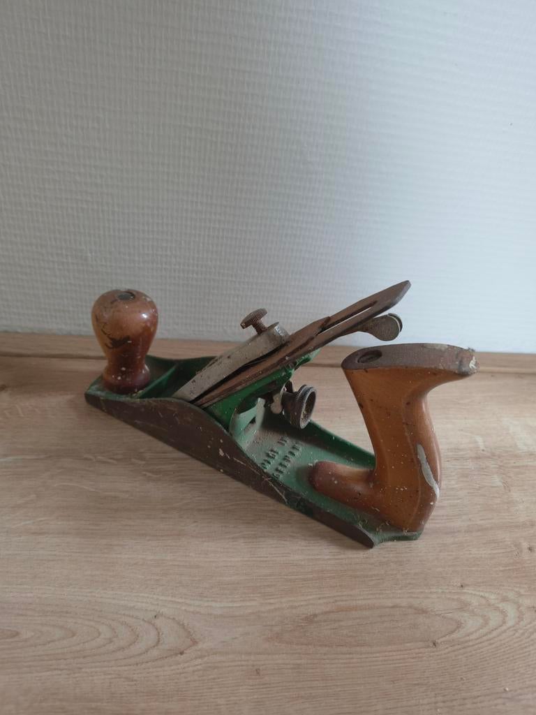 Antieke houten houtschaaf, hand schaaf, handschaaf hout., Gebruikt, Onb, Ophalen of Verzenden, Onb