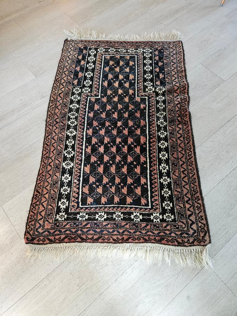 Vintage vloerkleed, Ophalen, Gebruikt, 50 tot 100 cm, 150 tot 200 cm