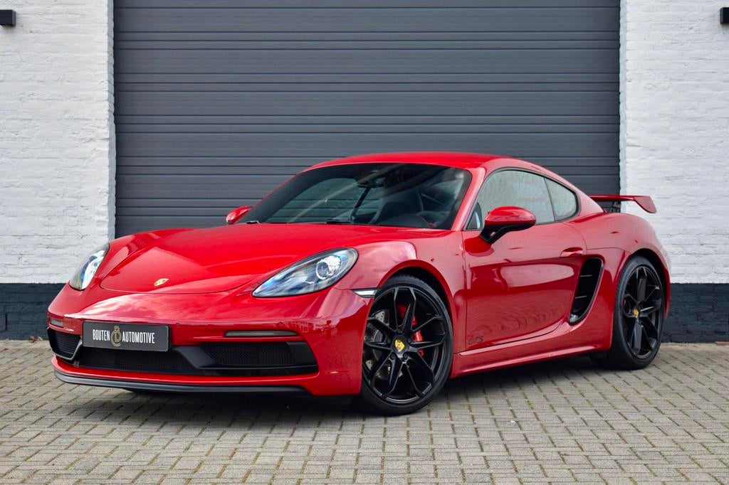 Porsche 718 Cayman GTS 2.5 | Sportchrono | Carbon | PASM |, Auto's, Porsche, Automaat, Gebruikt, Bedrijf, 2 stoelen