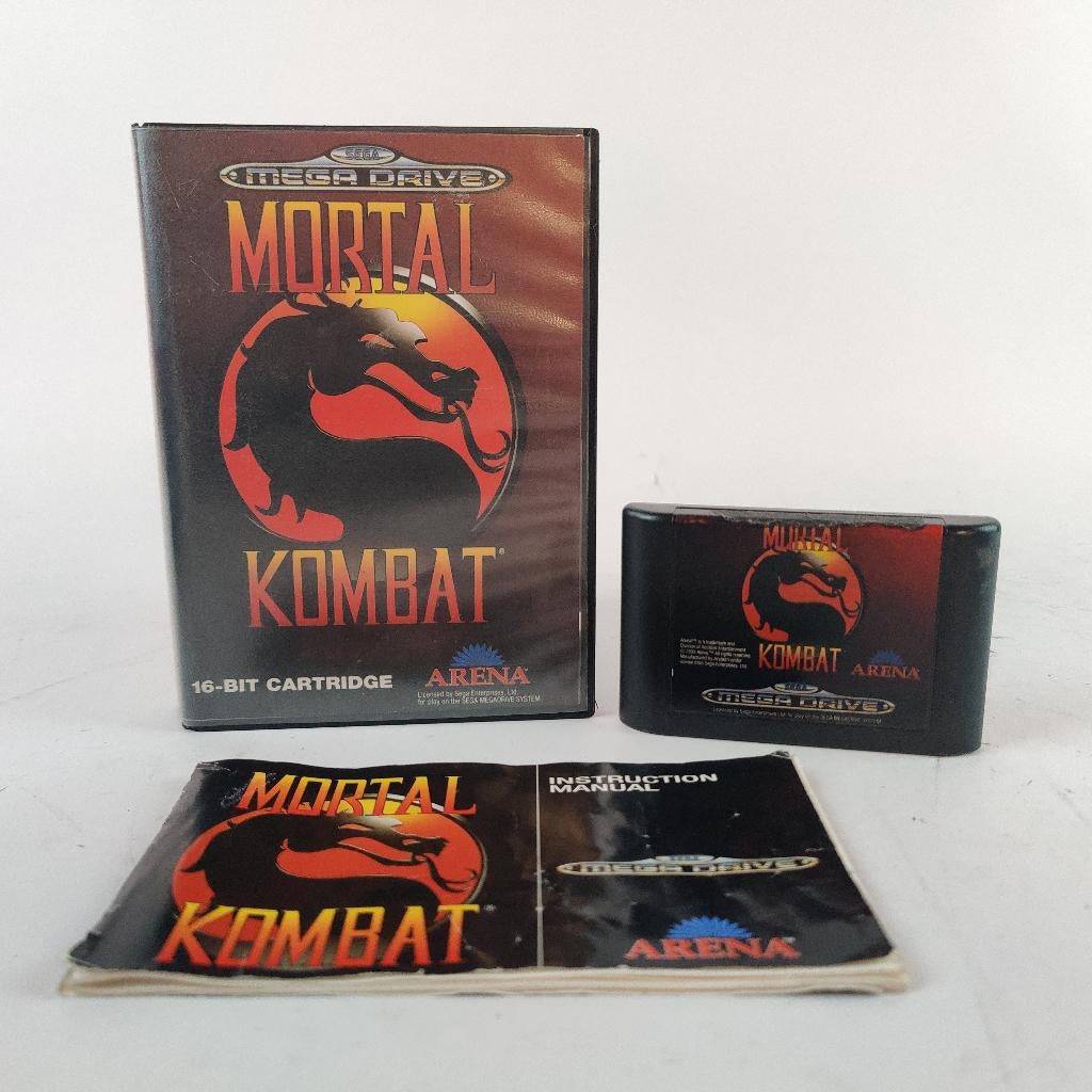 Mortal Kombat Sega Compleet || Nu voor maar € 49.99, Gebruikt, Vanaf 18 jaar, Vechten, 2 spelers