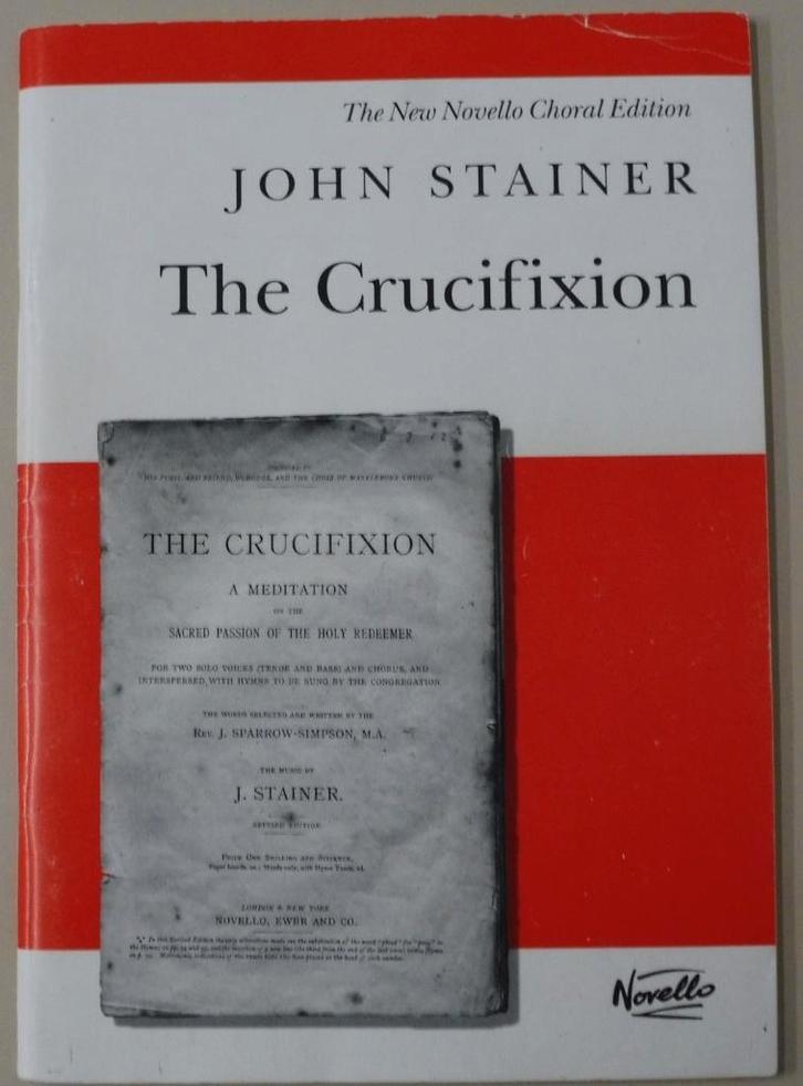 The Crucifixion, Muziek en Instrumenten, Bladmuziek, Zo goed als nieuw, Artiest of Componist, Klassiek, Koor, Orkest, Ophalen of Verzenden