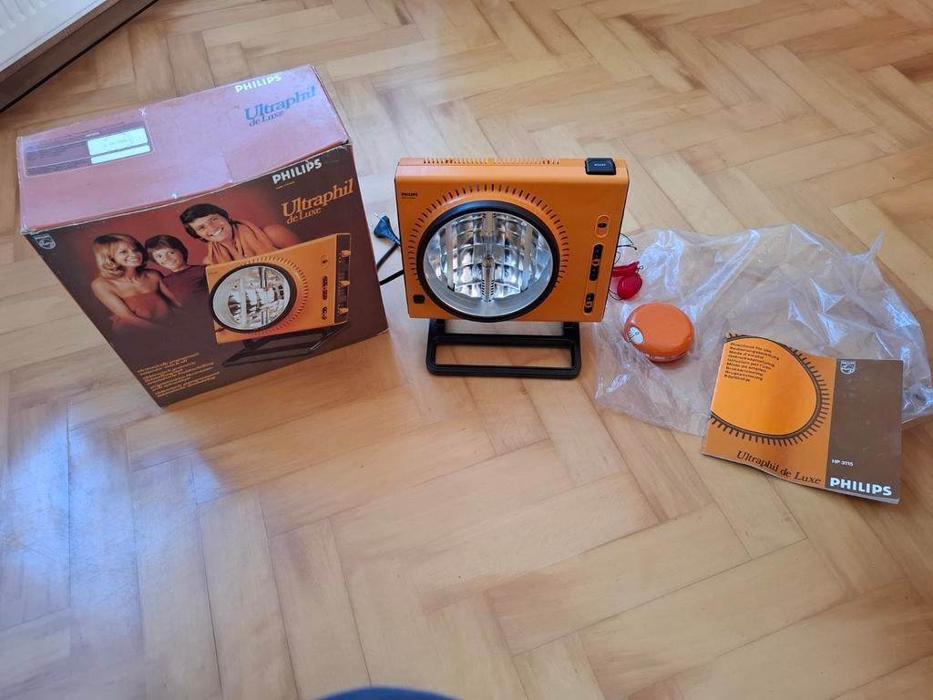 Philips Ultraphil de Luxe hoogtezon met handleiding, Witgoed en Apparatuur, Zonnebanken en Gezichtsbruiners, Ophalen of Verzenden
