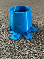Leuke blauwe plantenpot / pennenbakje - Nieuw!, Diversen, Ophalen of Verzenden, Nieuw