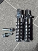 Voetsteunen voor motor - Chroom Highway pegs, Ophalen of Verzenden