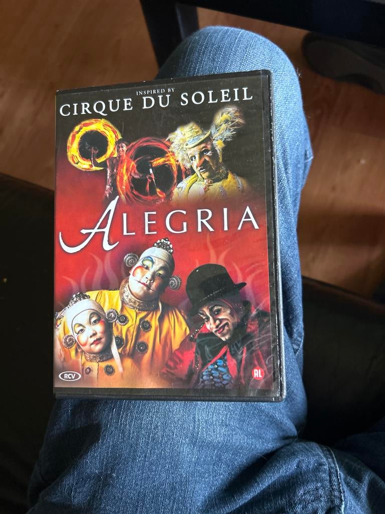 Cirque du Soleil: Alegria DVD, Alle leeftijden, Ophalen of Verzenden, Zo goed als nieuw, Muziek en Concerten