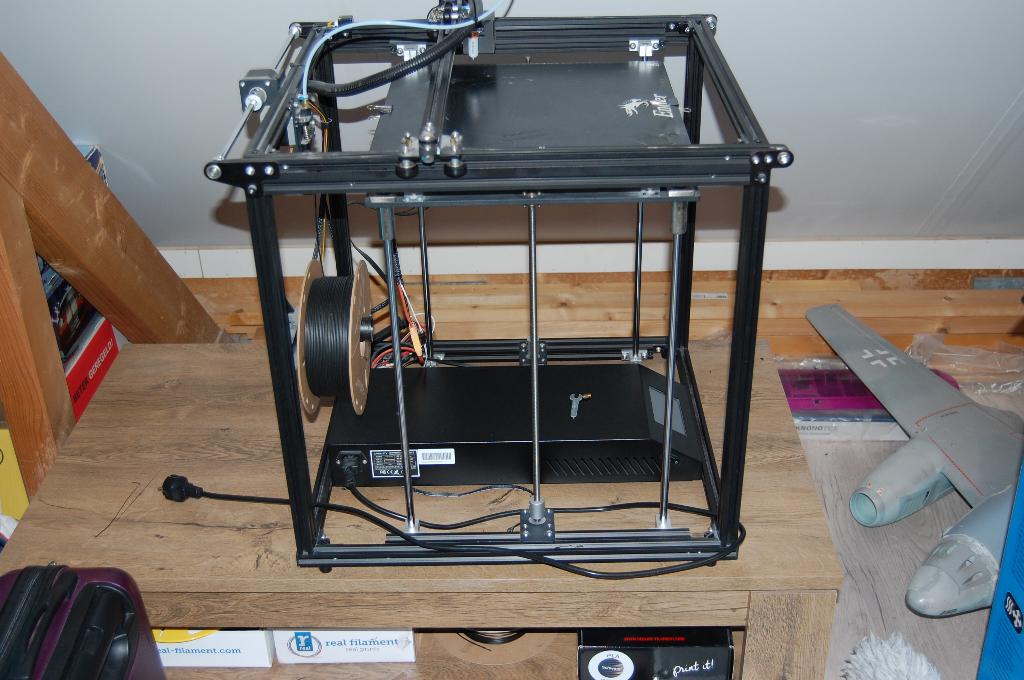 Creality Ender 5 plus met silence plus board., Computers en Software, 3D Printers, Gebruikt, Filament, Ophalen of Verzenden