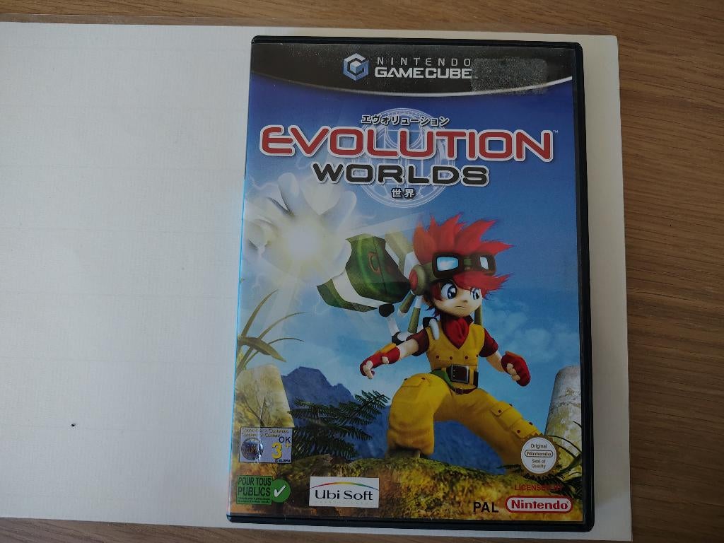 Gamecube Evolution Worlds compleet, Avontuur en Actie, 1 speler, Ophalen of Verzenden, Zo goed als nieuw