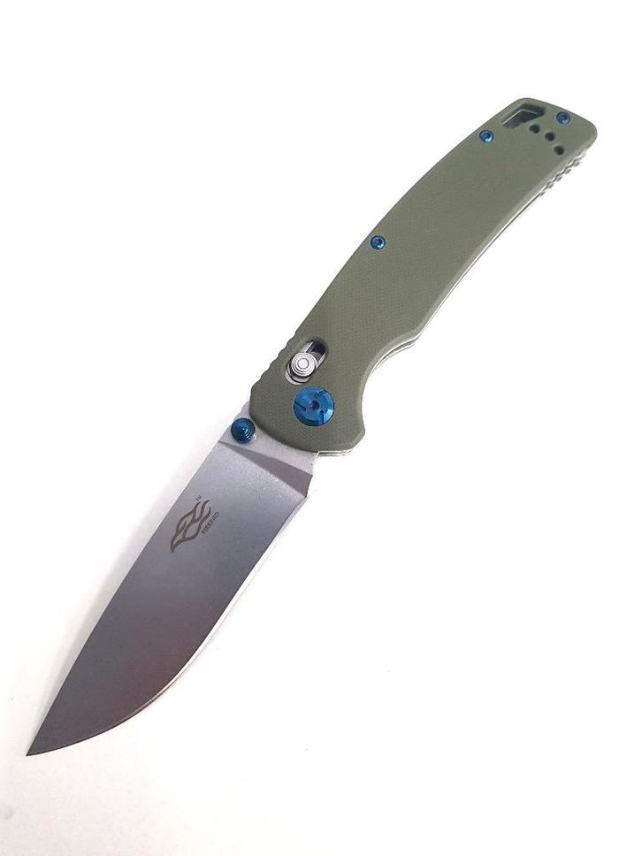 Ganzo F754-2 Firebird Sport Outdoor Zakmes groen, Caravans en Kamperen, Kampeergereedschap, Nieuw, Verzenden