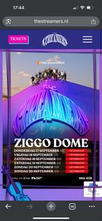 Streamers in concert, Eén persoon, September