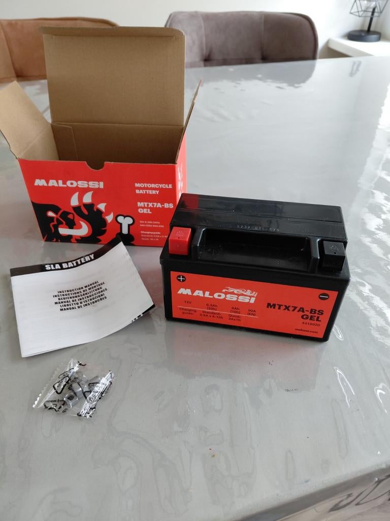 Malossi MTX7A-BS GEL accu scooter, Ophalen of Verzenden, Nieuw, Overige typen, Overige merken