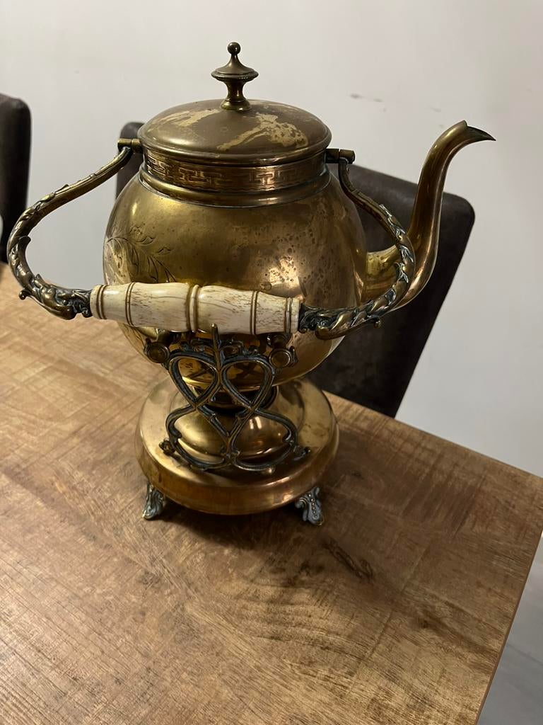 Engelse Theelicht Theepot, Ophalen of Verzenden