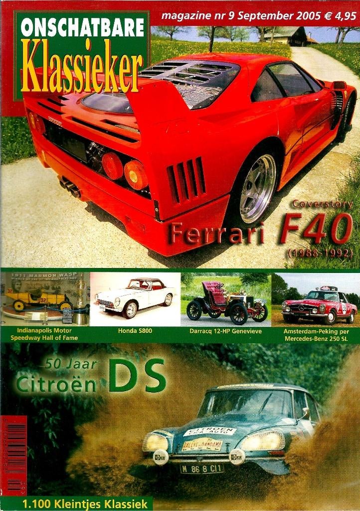 Onschatbare Klassieker Reportage Ferrari F40, Boeken, Ophalen of Verzenden, Gelezen, Ferrari