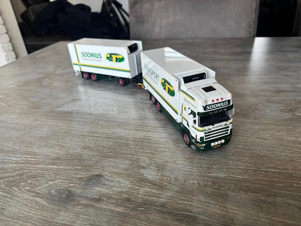 Wsi Scania Soonius, Hobby en Vrije tijd, Modelauto's | 1:50, Ophalen of Verzenden, Zo goed als nieuw, Bus of Vrachtwagen, Wsi