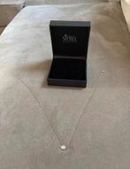 14 Karaat Gouden Ketting Siebel Juweliers - 40 cm, Gebruikt, Ophalen of Verzenden, Met edelsteen, Goud