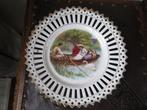 mooi gesigneerd porselein wandbord 25 cm, Ophalen of Verzenden