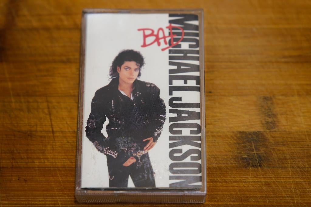 Michael Jackson Bad originele cassette, Cd's en Dvd's, Cassettebandjes, Gebruikt, 1 bandje, Ophalen of Verzenden, Origineel