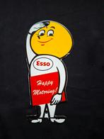 Emaille Esso bordje, Ophalen of Verzenden, Gebruikt, Reclamebord