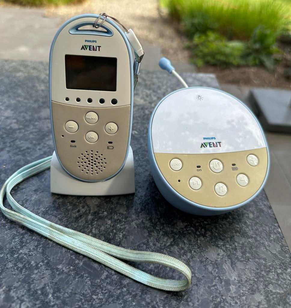 Philips Avent DECT Babyfoon met Terugspreekfunctie, Ophalen, Gebruikt, 100 tot 250 meter, Digitaal