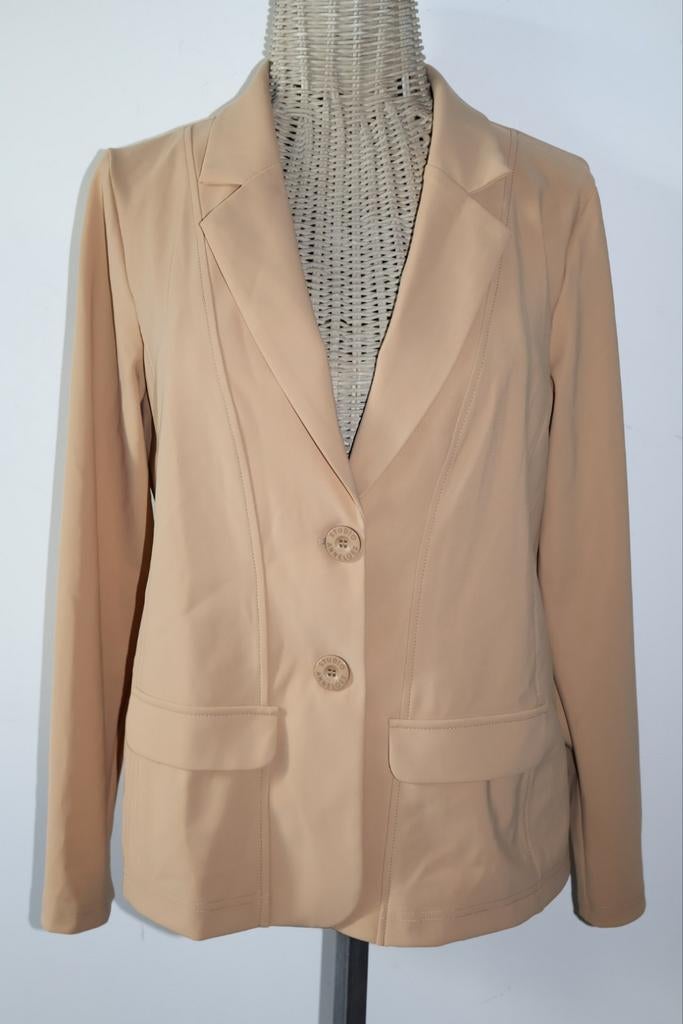 Studio Anneloes Bright Bonded Blazer Dark Sahara XL (42), Studio Anneloes, Studio Anneloes. nl, Nieuw, Ophalen of Verzenden