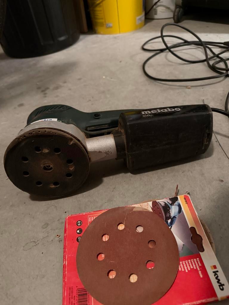Metabo Schijf-schuurmachine - Zo goed als nieuw, Ophalen, Zo goed als nieuw, Excentrische schuurmachine