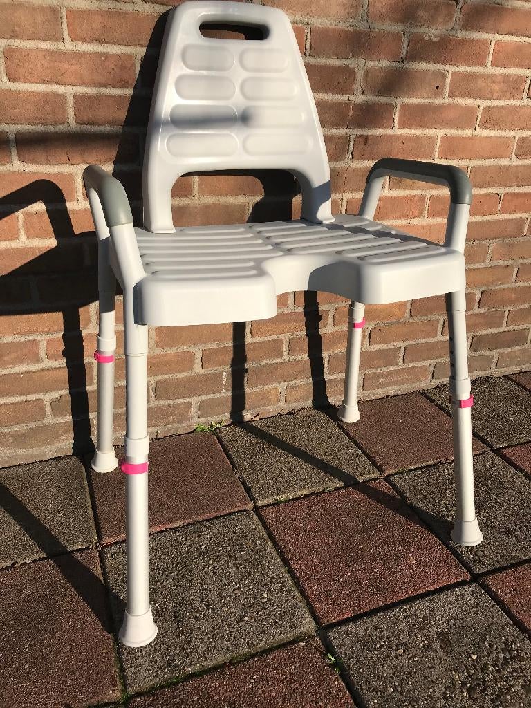 douchstoel, Ophalen, Zo goed als nieuw