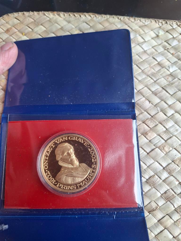 Prins Maurits Munt 2002 - Vestingstad Grave, Ophalen of Verzenden, Koningin Beatrix, Overige waardes, Losse munt