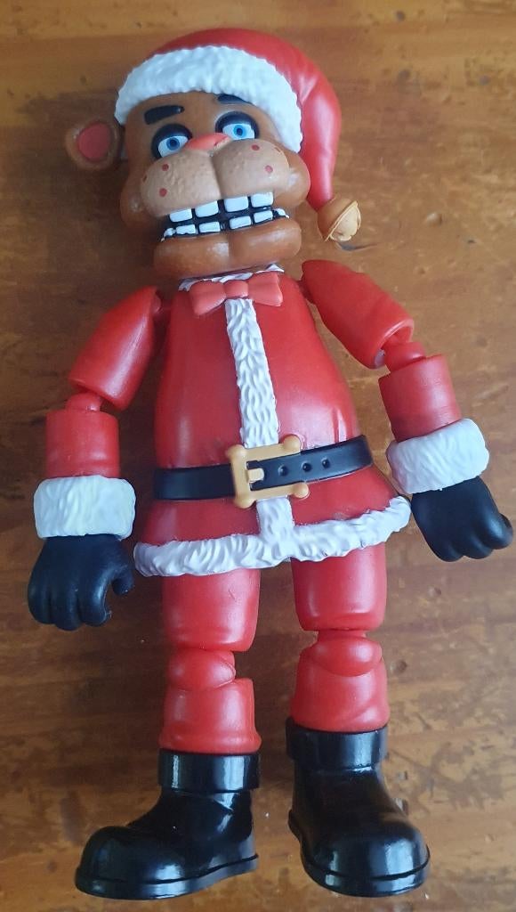 Five Nights at Freddys Santa Freddy actie figuur, Verzamelen, Poppetjes en Figuurtjes, Ophalen of Verzenden, Zo goed als nieuw