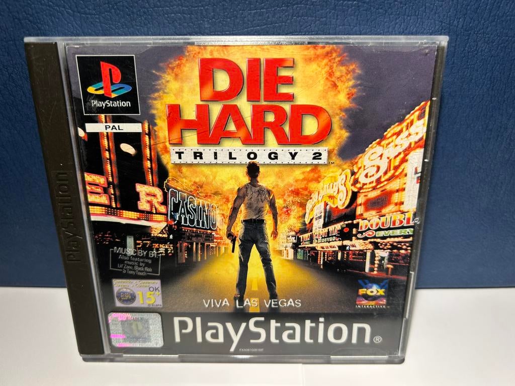 Die Hard Trilogy 2 / Playstation 1 / PS1, Spelcomputers en Games, Games | Sony PlayStation 1, Avontuur en Actie, 1 speler, Ophalen of Verzenden